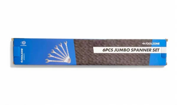 JUMBO Spanners 6pc Combination Wrench Spanner Set 33 36 38 41 46 50mm Metric HGV