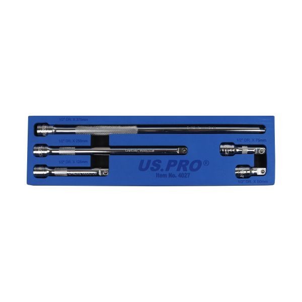 US PRO 1/2" Drive Extension Bar Set Long Short Bars Ratchet Socket Wrench 4027
