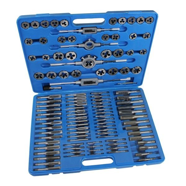 US PRO Tools 110 Piece AF / imperial & Metric Tap And Die Set 2654