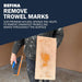 REFINA Medium Grain Rubber Sponge Float for Plastering, Rendering & Cement  11 "