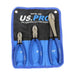 US PRO 3pc Diagonal Side Cutting Plier Set 6", 8", 10" 1820