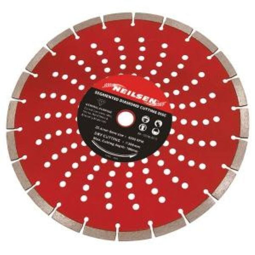 12" 300mm Diamond Dry Cutting Disc Blade Masonry Concrete Stone Brick 20mm Bore