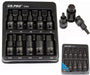 US Pro 10pc Impact Hex Socket Bit Set 1/2'' Drive 4mm to 19mm Allen Key Sockets