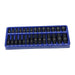 US PRO 1/4" Drive 28pc Impact Socket Set Metric Shallow Deep Sockets 4-15mm 7629