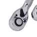 Neilsen Stubby Socket Ratchet Handle Set 1/4" 3/8" 1/2" 72T Set In EVA Foam 3pc