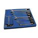 US PRO 17pc Metric Ratchet Spanner Set Combination 8-24mm Wrench Set 3566