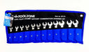 Flexi Head Stubby Ratchet Spanner Set 8-19mm Flexible Ratchet Combination Wrench