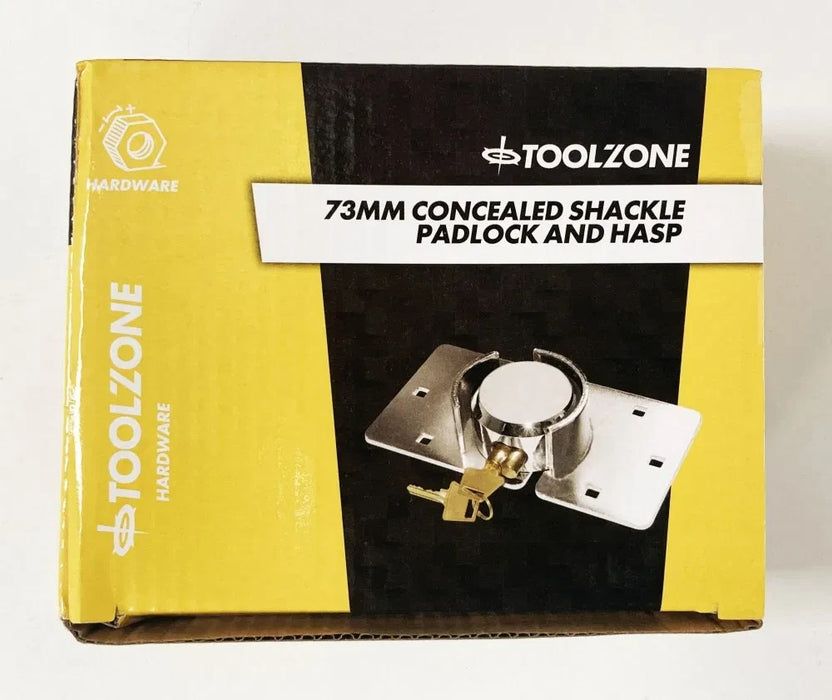 VAN HIGH SECURITY PADLOCK & HASP SET DOOR 73mm  GATE SHED VAN HIGH SECURITY