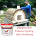 VITCAS 10kg OC-Outdoor Oven Cement – High-Temperature Pizza Ovens, Chimneys, ect