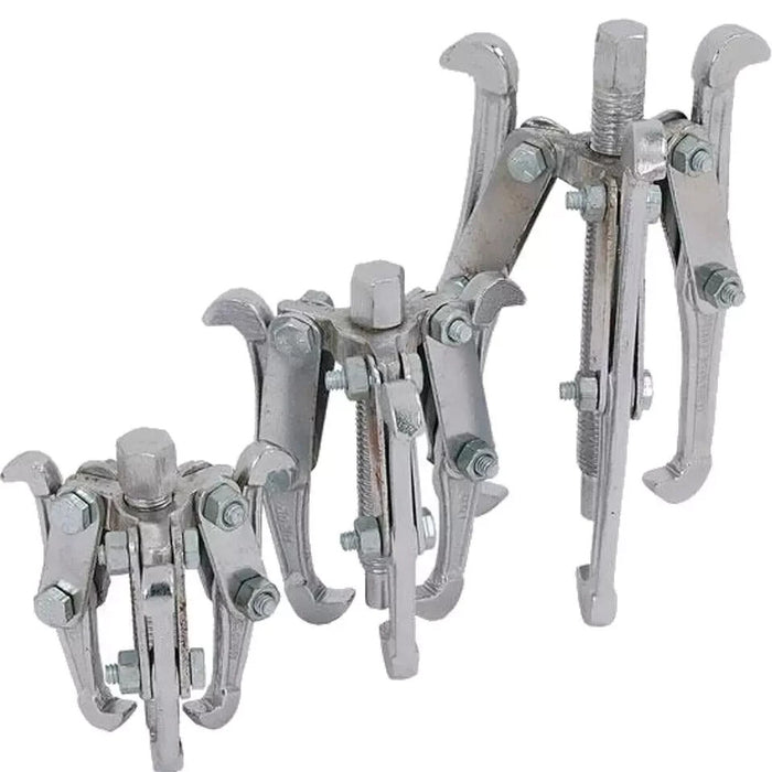 3 Piece 3 leg Bearing Gear Hub Puller Set Internal External Reversible 3" 4" 6" 