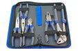 US PRO Tools 5pc Pliers Set combination long bent nose side cutters water pump