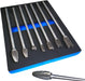 Rotary Burr Set Extra Long 150mm Shank Tungsten Carbide Burrs 7PC High Quality