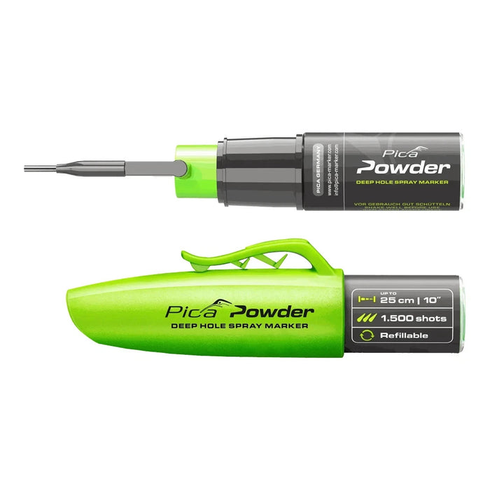 Pica Powder Deep Hole Spray Marker Chalk Marking Tool 25cm Max - 2020