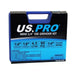 US PRO 15pc MINI 1/4" AIR DIE GRINDER SET 8419