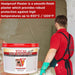 VITCAS 10KG Heat Resistant Plaster – Smooth Finish for Fireplaces, Stoves, ect