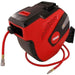 30m/100ft Automatic Retractable Air Line Hose Reel 3/8 2" PVC Mesh Wall Mounted