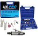 US PRO 15pc MINI 1/4" AIR DIE GRINDER SET 8419