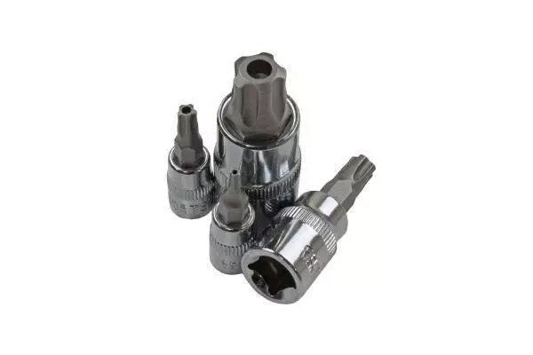 US PRO Tools 12pc 5 Sided Tamper Torx Plus Bit Socket Set T8 - T60 2264