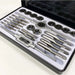 24pc Imperial Tap and Die Set Alloy Steel With Storage Case UNF (AF) and UNC