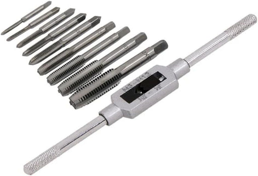 10Pc Tap Set Metric Wrench Cutter Re-Threading Set M2.5-M12 1467
