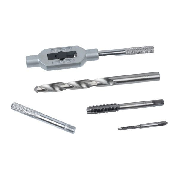 US PRO 15PC Metric Drill & Tap Set M3 M4 M5 M6 M7 M8 M10 M12 Coarse 7253