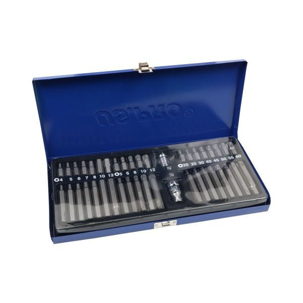 US PRO 42pc Set Hex, Allen, Torx, Star, Spline Bit Sockets 3/8" 1/2" DR 1486
