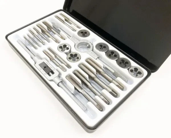 Toolzone 23Pc BSW Whitworth Tap and Die Set 1/8" - 1/2" With Storage Case