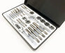 Toolzone 23Pc BSW Whitworth Tap and Die Set 1/8" - 1/2" With Storage Case