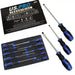 US PRO INDUSTRIAL 10pc Premium Screwdriver Set Slotted & Phillips Screwdrivers