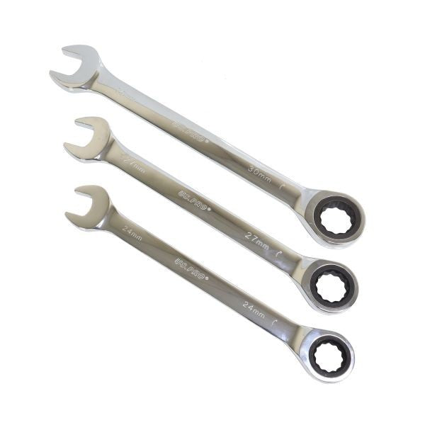 US PRO 20PC 8 - 32mm Metric Gear Ratchet Combination Spanner Wrench Set 3236