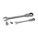 US PRO 20pc Metric Flex Head Ratchet Spanner / Wrench Set Gear Ratchet 8 - 32mm