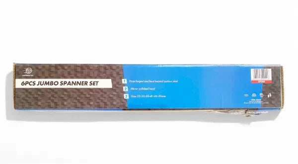 JUMBO Spanners 6pc Combination Wrench Spanner Set 33 36 38 41 46 50mm Metric HGV