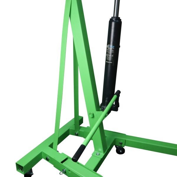 US PRO Heavy Duty Engine Crane 2 Ton Folding Hoist lift Jack Hydraulic Green